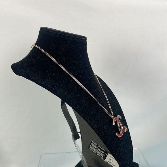 Chanel Rare Ladybug Double C Necklace - Picture 4 of 6